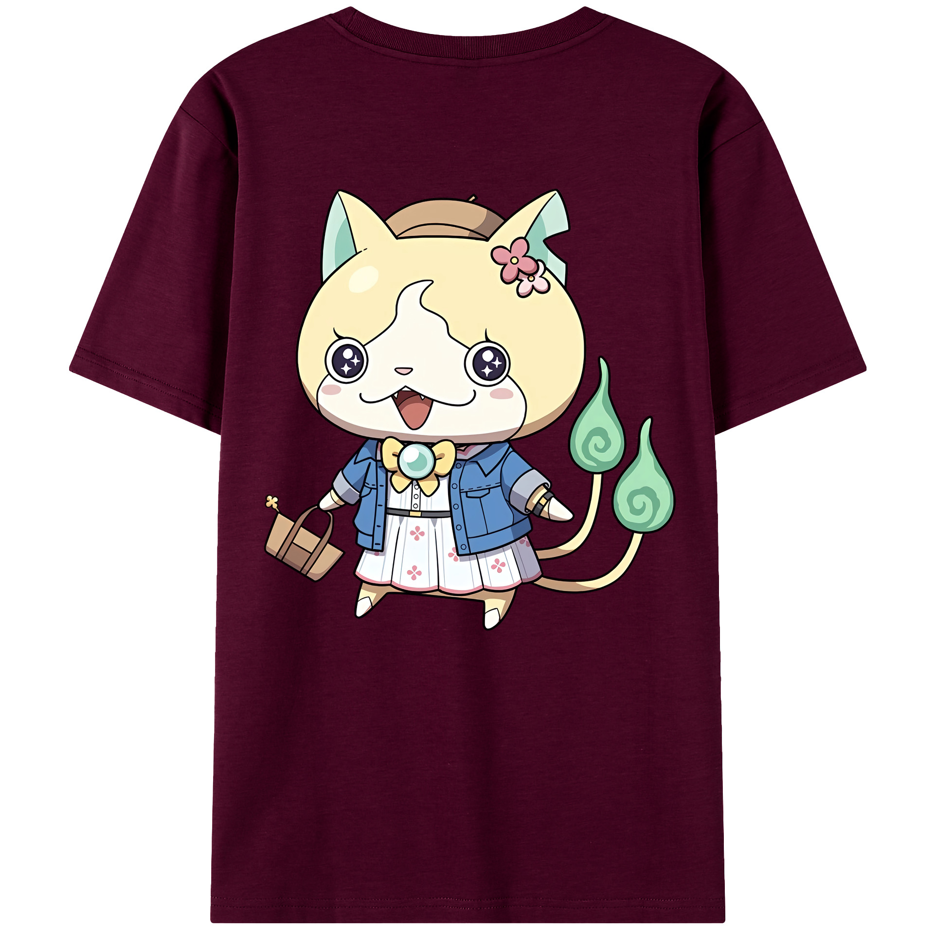 （画像用） 妖怪ウォッチ Yo-kai Watch レディース半袖Tシャツ(バックプリント)